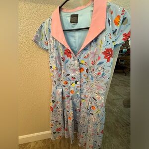 Pinup Couture Dapper Day Dress size large